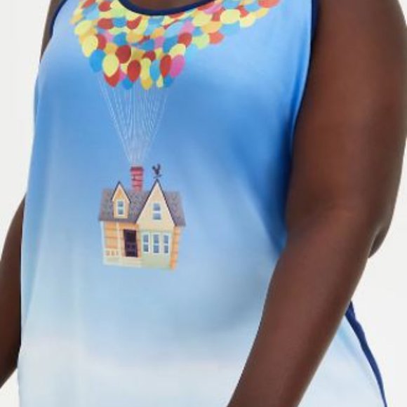 Torrid Disney Pixar UP Balloons Tank NWT 6 6x - Picture 2 of 6